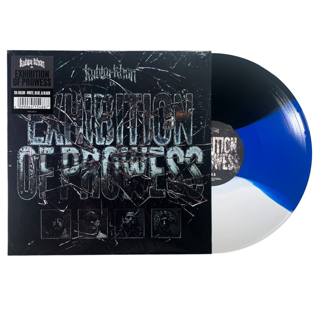 Exhibition of Prowess LP - White, Blue & Black Tri-Color Vinyl