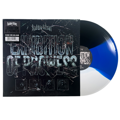 Exhibition of Prowess LP - White, Blue & Black Tri-Color Vinyl
