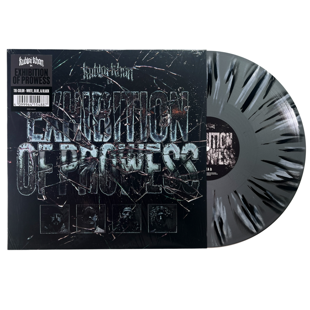 Exhibition of Prowess LP - Silver with Black and White Splatter Vinyl