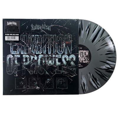 Exhibition of Prowess LP - Silver with Black and White Splatter Vinyl