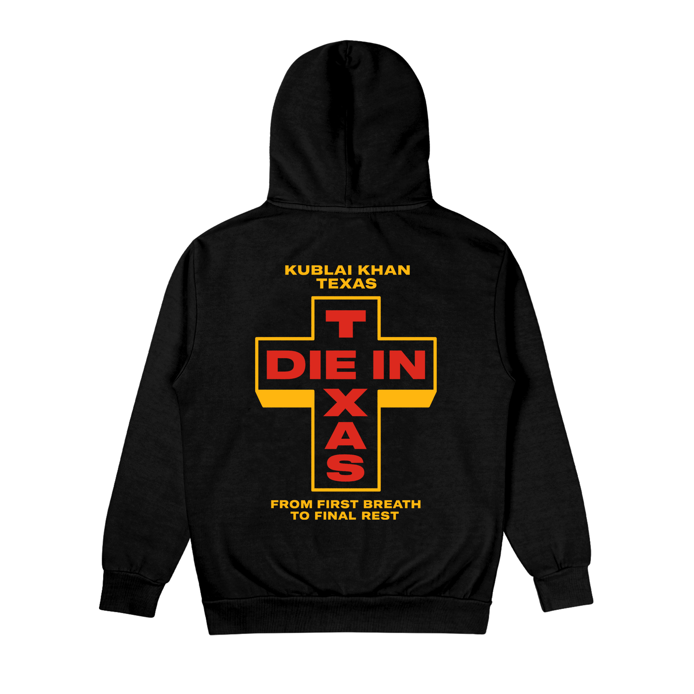 Die In Texas Black Hoodie