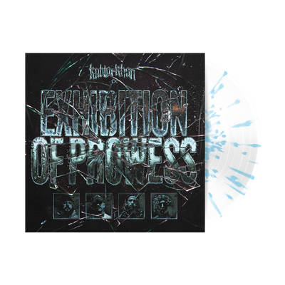 Exhibition of Prowess - White with Blue Splatter Vinyl