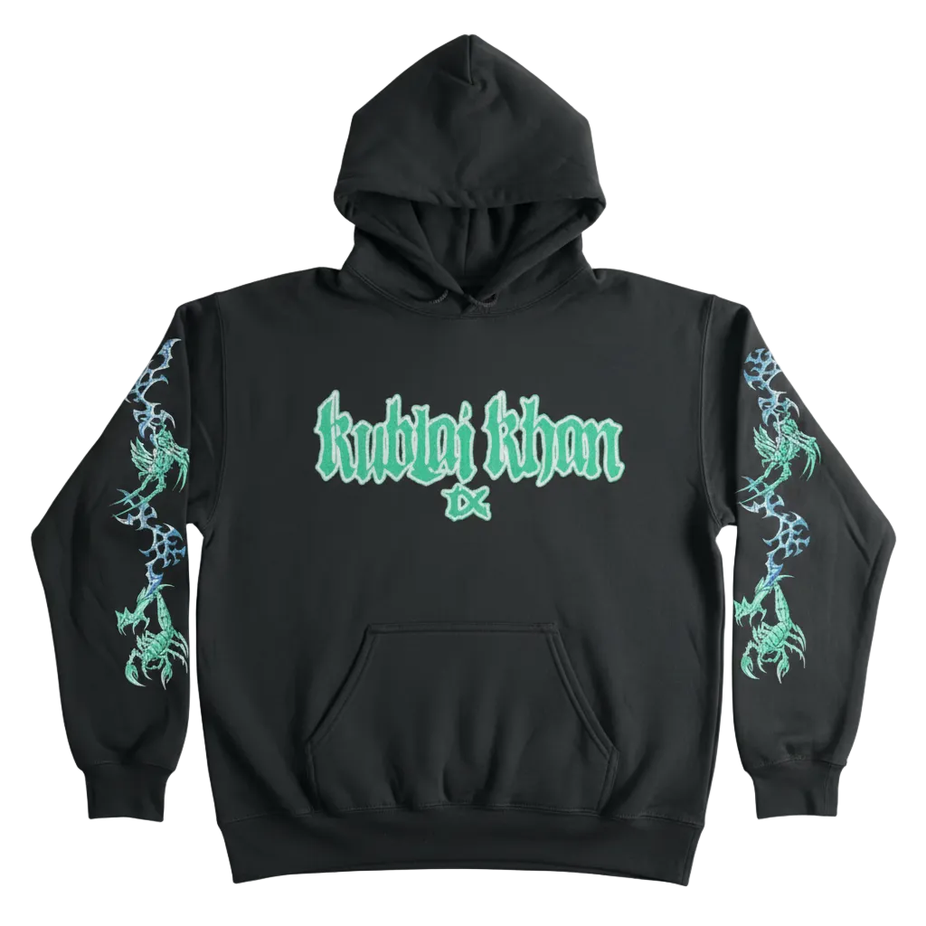 Teal Logo Hoodie