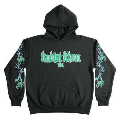 Teal Logo Hoodie